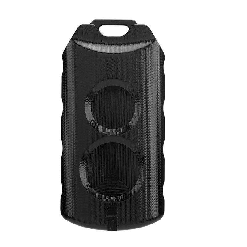Aluminum Alloy Motorcycle Key Fob Protector Cover Black - Image 2