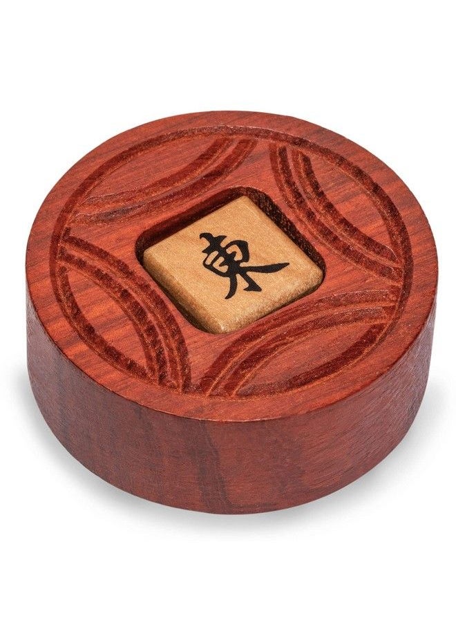 Yellow Mountain Imports - Wooden Mahjong Bettor/Wind Indicator Mahjong Accessory For Chinese Or American Mahjong Play - Image 1