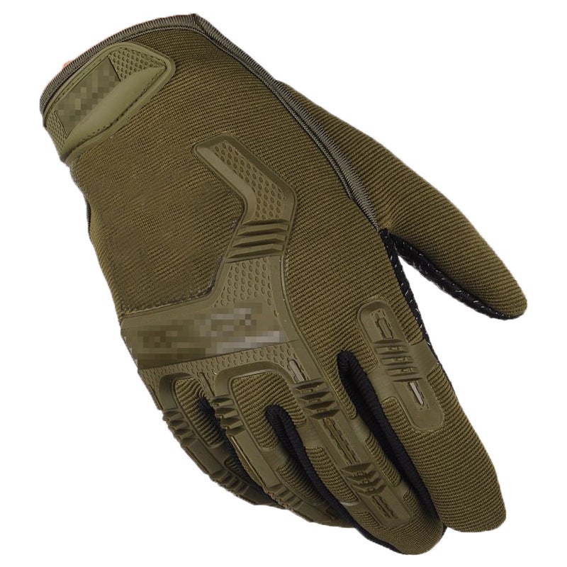 New Autum Half-finger New Male Special Forces Tactical Thin Gloves Outdoor Sports Cycling Fitness Big seal green long finger 