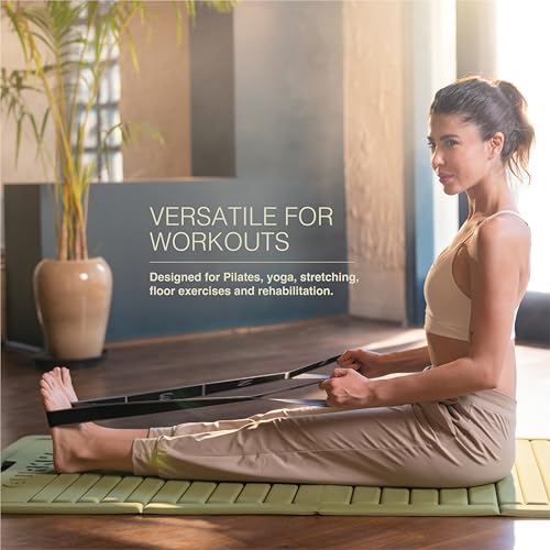 Gurkha 13mm GURKHA Foldable Performance Yoga Mat for Men & Women | Non-Slip, India’s First Foldable Extra-Cushioned Mat for Yoga, Pilates, HIIT & Floor Workouts | Portable, Durable & Lightweight Fitness Mat - Eternal Power (Black) | 170 cms x 70 cms - Image 3