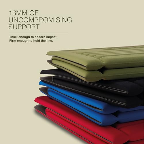 Gurkha 13mm GURKHA Foldable Performance Yoga Mat for Men & Women | Non-Slip, India’s First Foldable Extra-Cushioned Mat for Yoga, Pilates, HIIT & Floor Workouts | Portable, Durable & Lightweight Fitness Mat - Eternal Power (Black) | 170 cms x 70 cms - Image 5