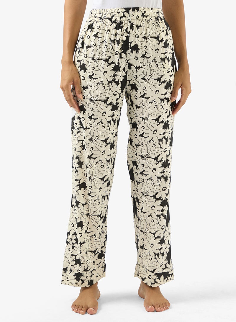 Ginger Cotton Relaxed Fit T-Shirt & Pyjama Set - Image 4