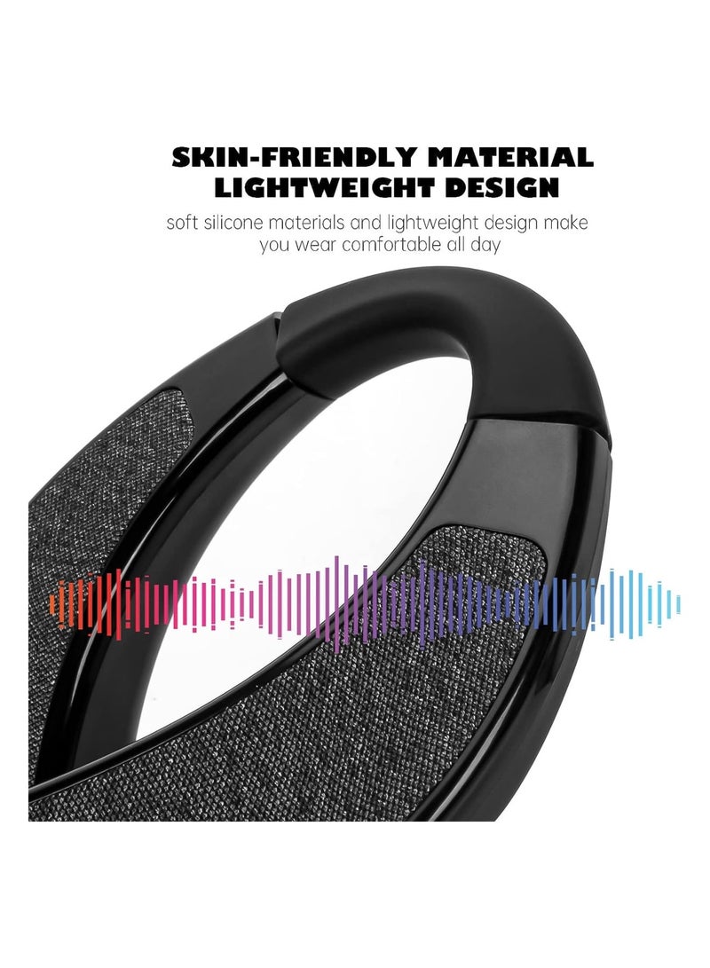 Zikra Neckband Bluetooth Speakers, Portable Wearable Wireless Neckband Speaker, 3D Surround Stereo, Excellent Audio Quality, for Home, Work, Outdoor Cycling, Hiking - Image 2