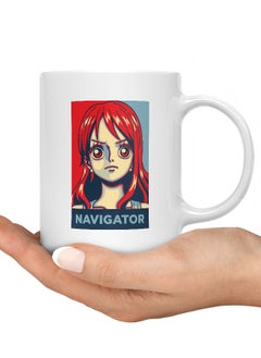 LIT One Piece Mug One Piece Mug for Coffee Nami Gift Mug Cat Burglar Navigator Hope Poster -Manga Fan Gift  - Image 3