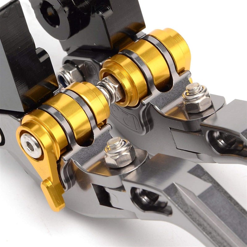 DEMULAX Adjustable Folding Brake Clutch Levers for KYMCO XCITING S 400 - Image 3