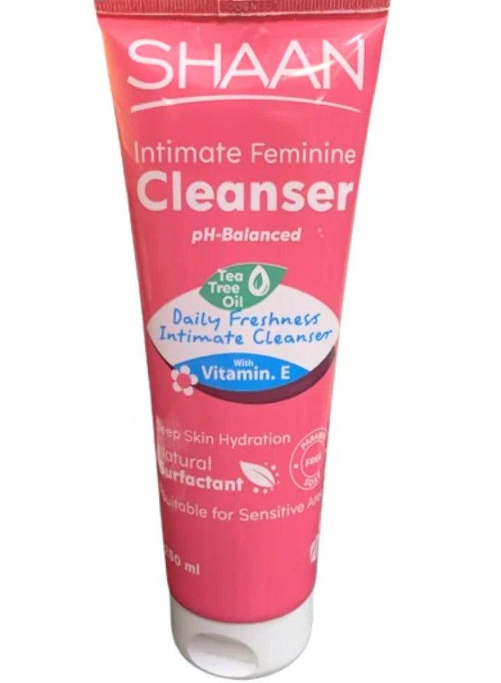 شان منظف أنثوي حميم مع فيتامين E 250 مل