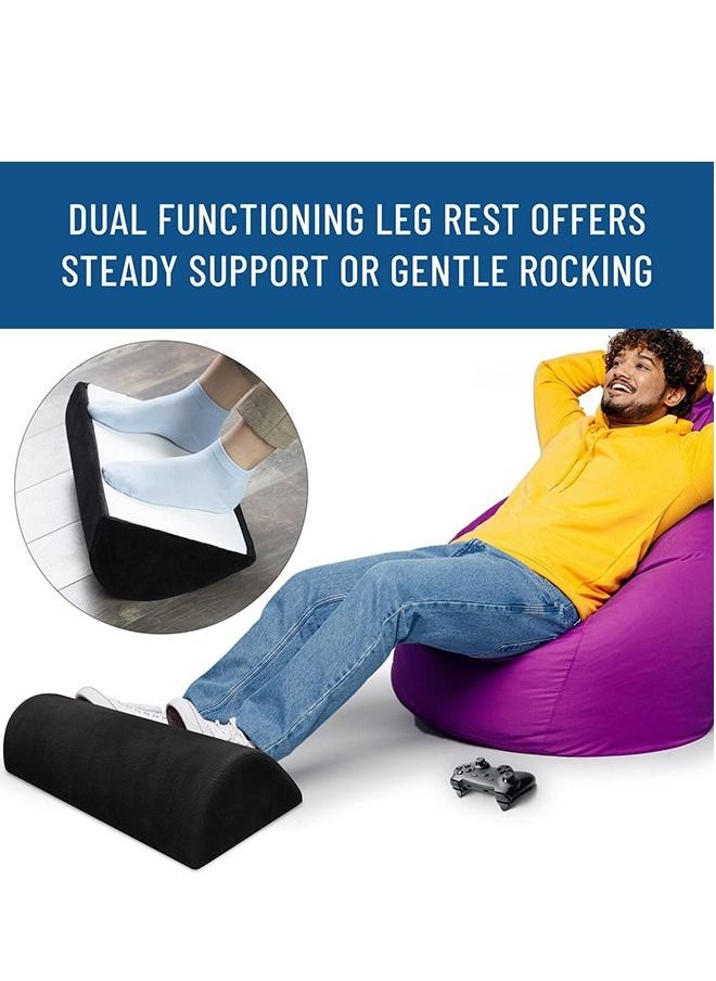 Arabest - Foot Rest Under Desk for Office Use, All-Day Pain Relief and Leg Support Stool, Under Desk Foot Rest Ergonomic for Home Office, Work, Gaming Accessories - Image 1