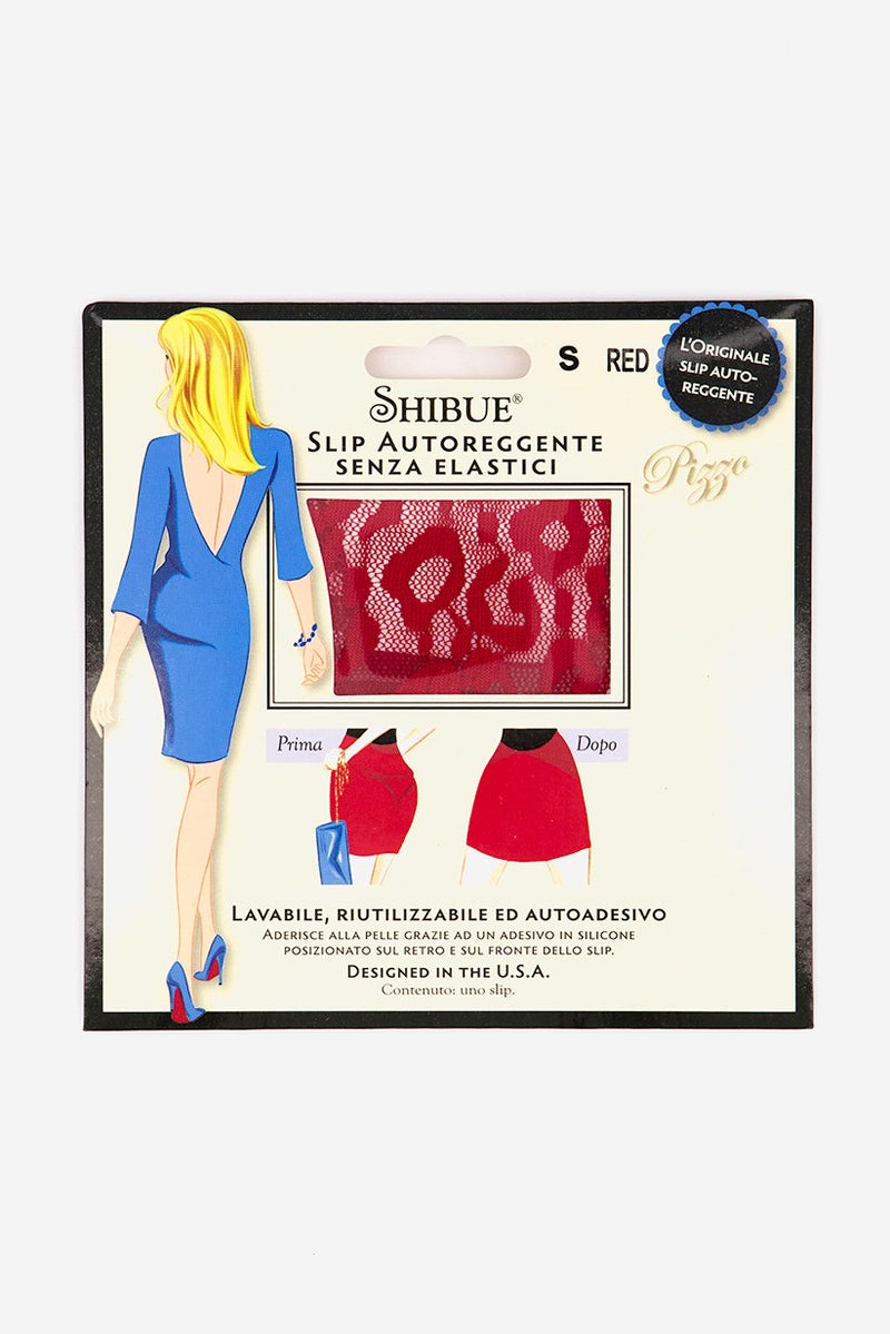 Shibue Couture Women Strapless No Line Panty, Red - Image 1