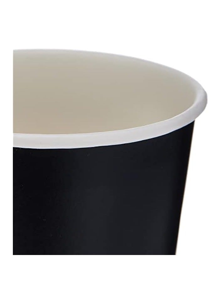 Green Tiger Disposable Double Wall Paper Coffee Cups 25-Pack, 12 oz Capacity, Black - Image 2