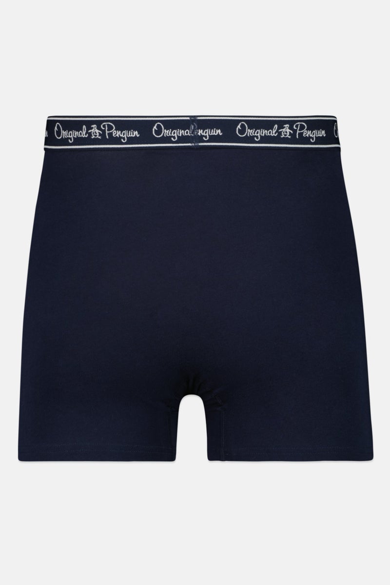 Original Penguin Men 3 Pieces Plain Boxer Briefs, Red  - Image 2