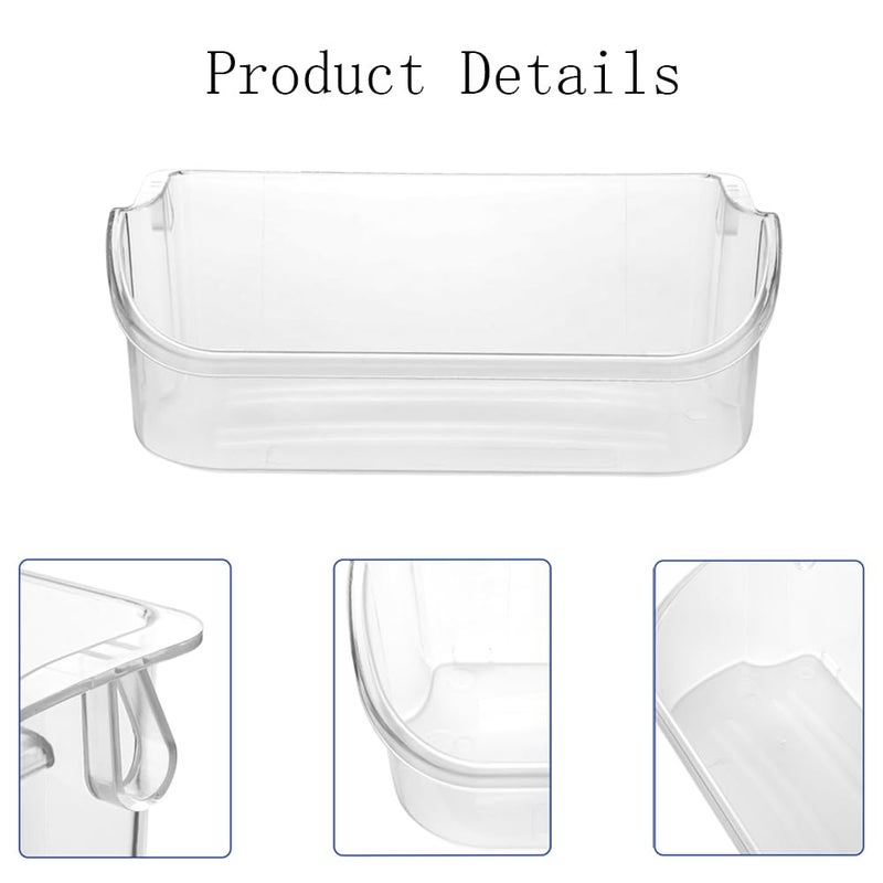 NelsMich Refrigerator Top Door Shelf FFSS2615TP0/1/2/3/4, FFSS2615TS0/1/2/3/5, FFSS2625TS0/1/2/3/5, LGHX2636TF0/4/5, FFSS2615TE0/1/2/3/4, LFSS2612TF0/1/2/3/4 for Frigidaire - Door Bin Replacement.(2-PACK) - Image 4