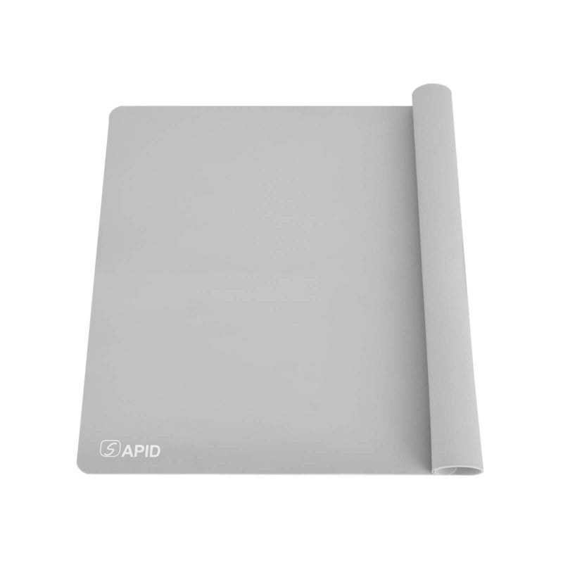 Sapid Thick Silicone Mat for Crafts157236 Large Silicon Sheet for Epoxy Resin Jewelry Casting Art Painting Nonstick Nonslip Pastry Mat Heat Resistance Countertop Mat Gray