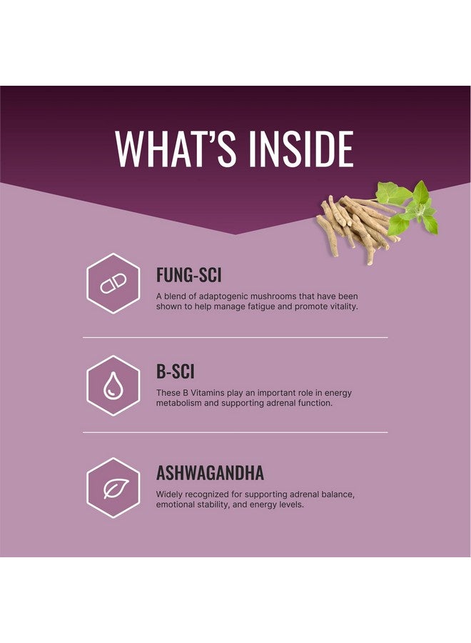 Approved Science علم معتمد أدريناسيل - دعم الغدة الكظرية - 180 حبة - عبوة واحدة - Image 2