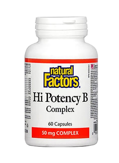 Hi Potency B Complex 50 Mg 60 Caps