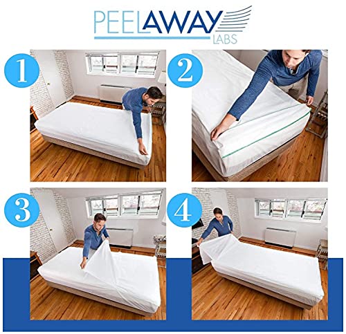 PEELAWAYS Disposable Sheets Mattress Protector – Singles Fitted Cover – Waterproof Bed Pad for Incontinence, Bedwetting, Hospitals (3, Singles) - Image 3