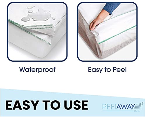 PEELAWAYS Disposable Sheets Mattress Protector – Singles Fitted Cover – Waterproof Bed Pad for Incontinence, Bedwetting, Hospitals (3, Singles) - Image 2