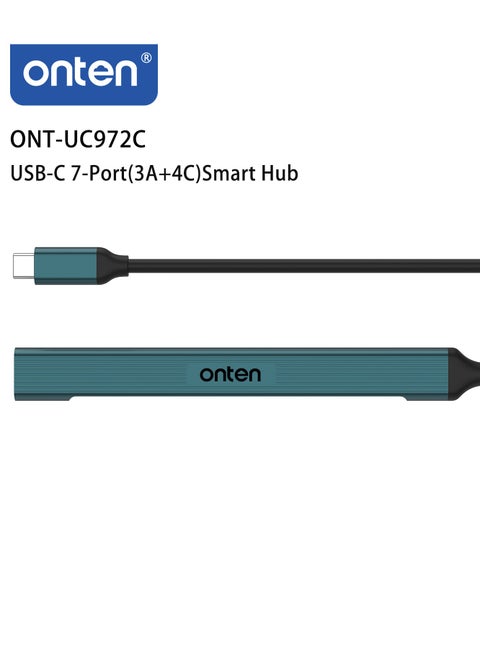 otn-uc972c 7in1 USB 3.0 seven-port hub (USB-C*4+USB-A*3)