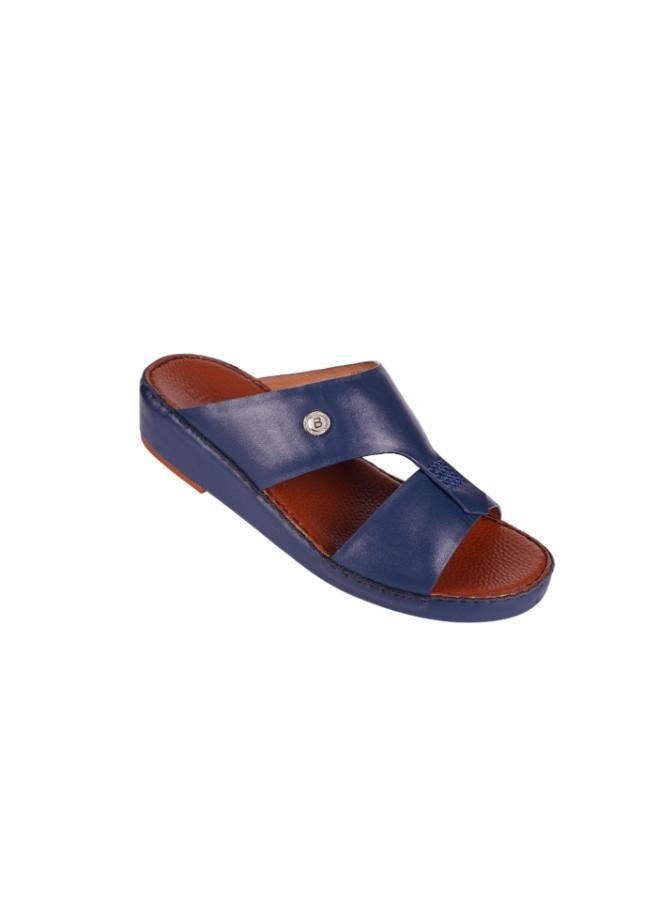 barjeel uno 008-3516 Barjeel Mens Arabic Sandals  R7903-13 Navy - Image 2