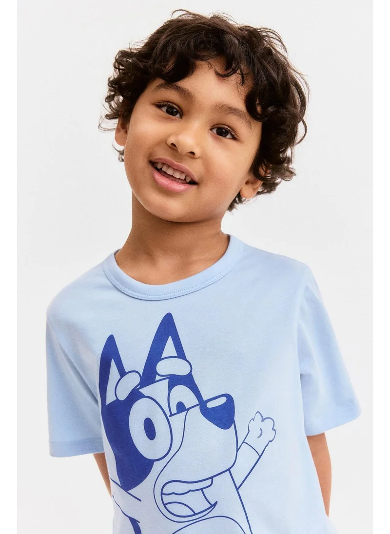H&M Printed cotton T-shirt