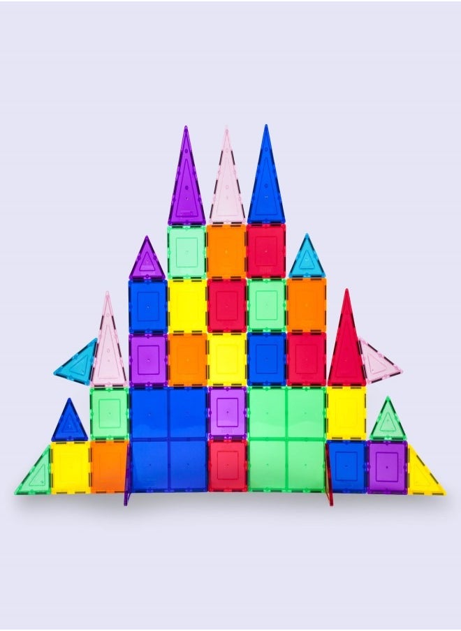 PicassoTiles PICASSO - MAGNETIC TILE CLASSIC 61PC BUILDING SET  - Image 4