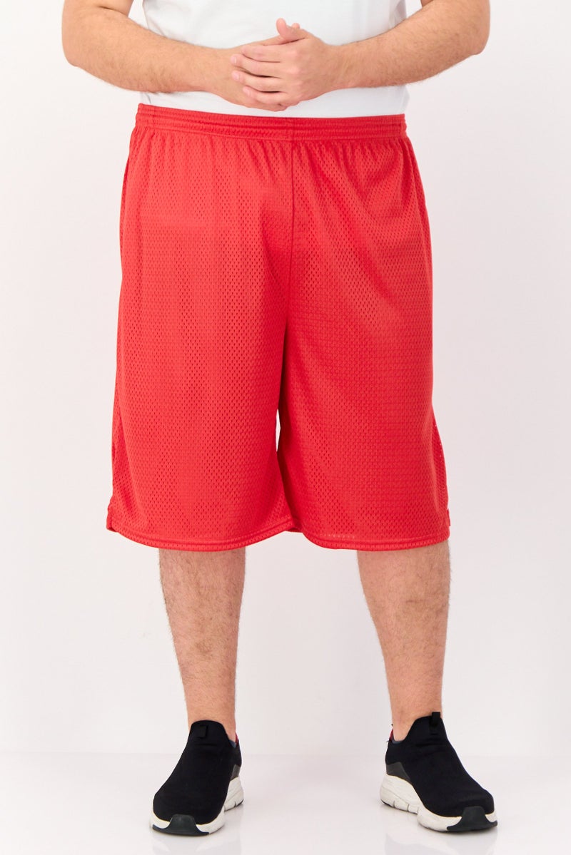 Champion Men Sportswear Fit Training Shorts, Red  - Image 1