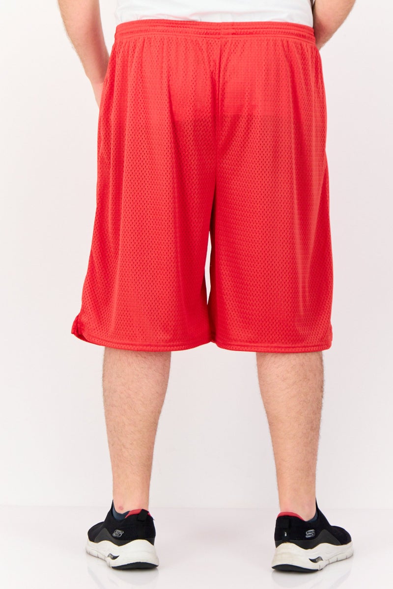 Champion Men Sportswear Fit Training Shorts, Red  - Image 4