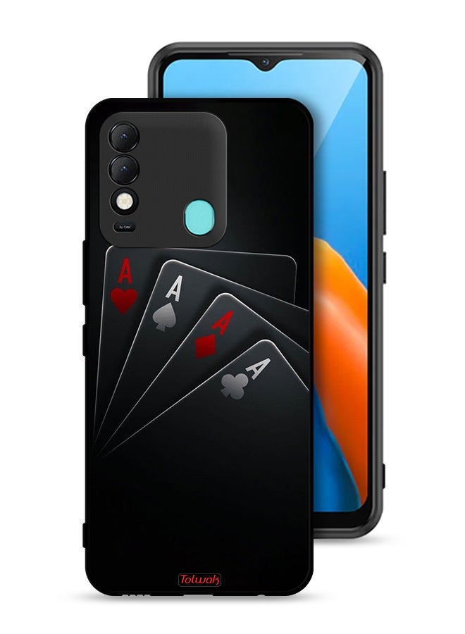 Tolwak Tecno Spark 8 Protective Case Cover Cards A  - Image 1