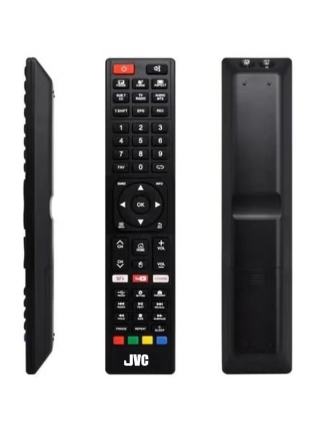 JVC - Universal Remote Control for LCD/LED TV, Compatible with Multiple TV Brands, Easy to Use, Full Functionality, Durable and Reliable - Image 1