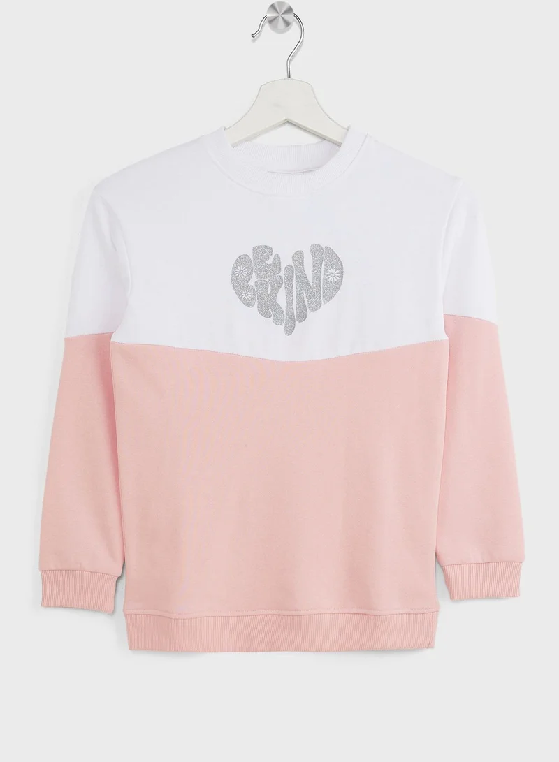 Pinata Girls Colorblock Sweatshirt