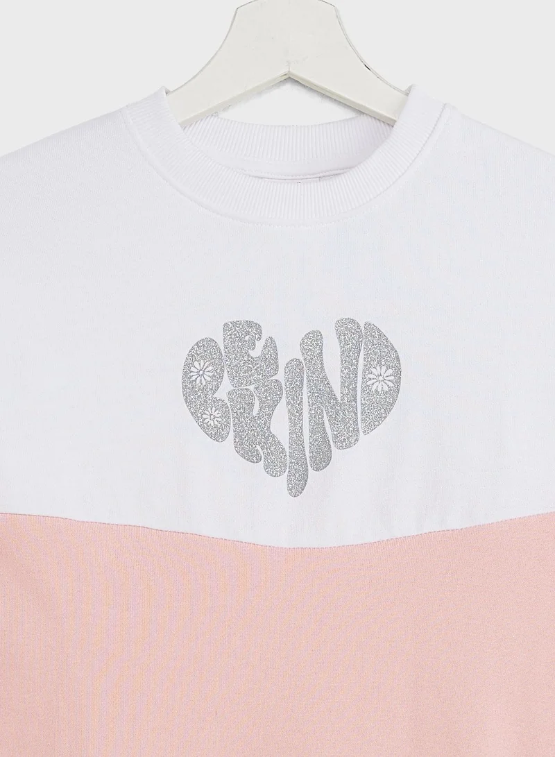 Pinata Girls Colorblock Sweatshirt