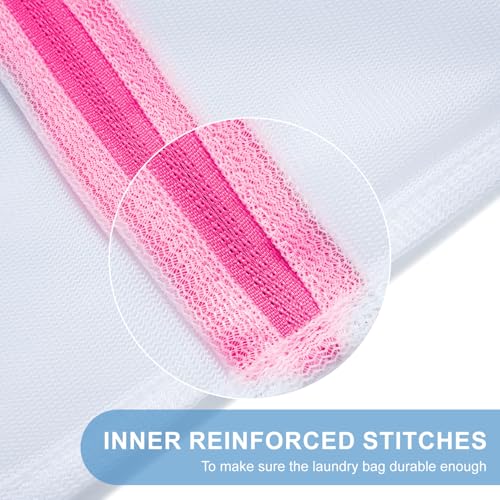 BAGAIL Laundry Bags Mesh Wash Bag for Intimates Lingerie and Delicates, 5Pcs (1XL,2L,2M) - Image 4