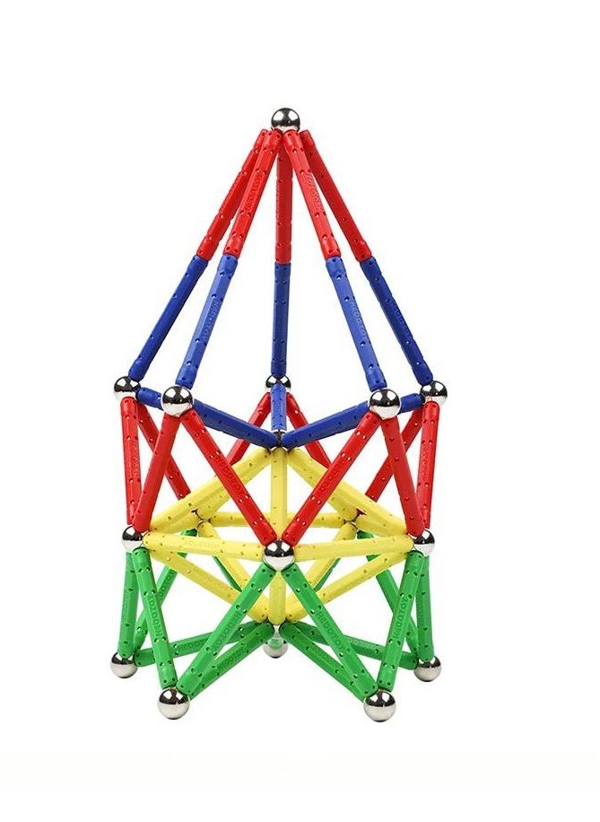 null - Magnetic stick puzzle 114 pieces - Image 1