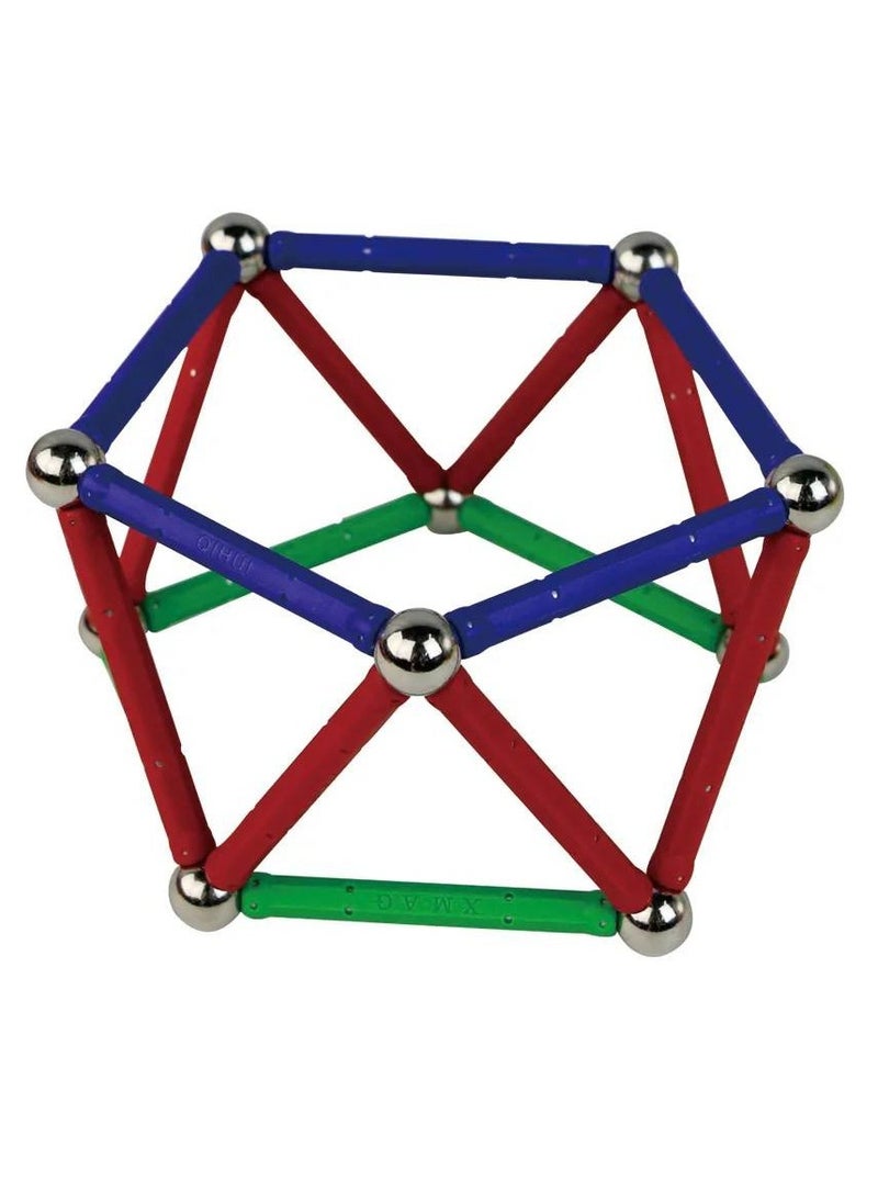null - Magnetic stick puzzle 114 pieces - Image 1