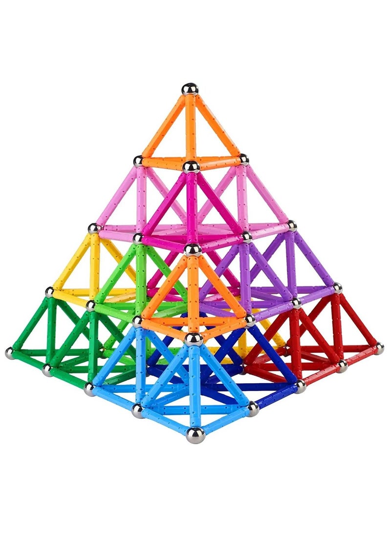 null - Magnetic stick puzzle 114 pieces - Image 1
