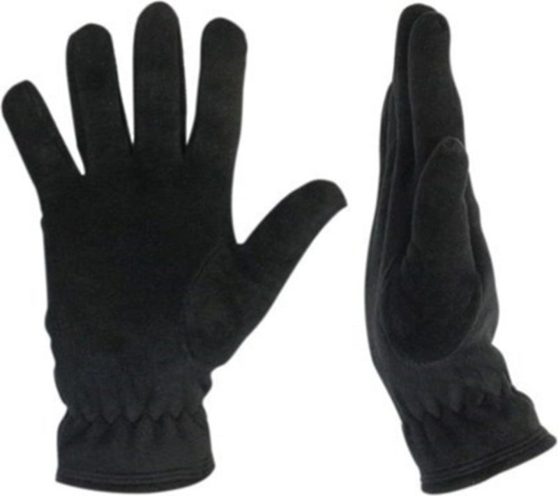 Belifanti Collection Thermal Winter Fleece Gloves Black 