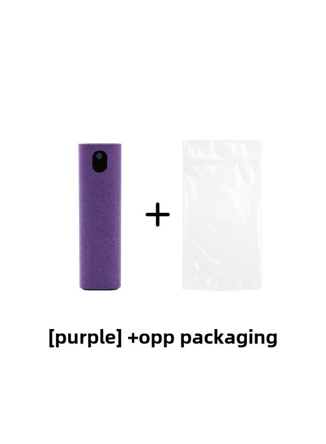 Mobile Phone Screen Cleaner Portable Spray Wipe Integrated Digital Computer Screen Cleaner Mobile Phone Screen Cleaner-Color:Set Of Opp Bags: Purple  - Image 1