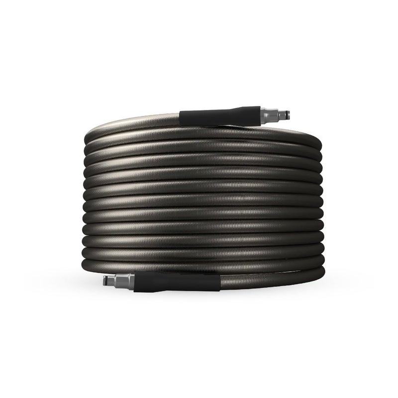 DYLECT 10M Heavy-Duty Rubber High Pressure Washer Hose Pipe | Reinforced 1/4” Steel Tube | Flexible, Leak-Proof & Durable Hose for Car Wash, Garden, Home & Industrial Cleaning - Image 2