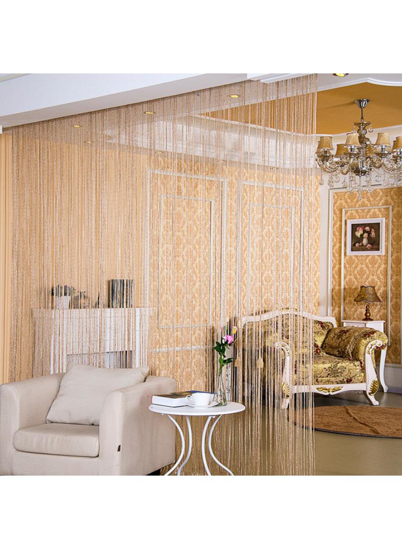 general Shiny Tassel String Doorway Curtain 300x280 cm - Image 5