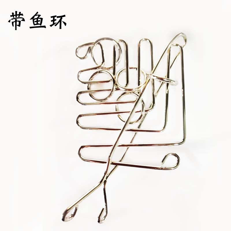 Pvc Boxed Unlocking 36 Iron Unlocking Intelligence Unlocking Unlocking Adult Nine-Link Educational Toys - Image 1