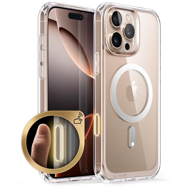 SUPCASE for iPhone 16 Pro Case with Camera Control Capture Button Unicorn Beetle Mag Compatible with MagSafe Slim Protective Magnetic Phone Case for iPhone 16 Pro 63 2024 Clear - Image 2