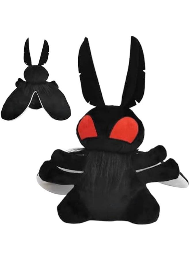 Generic - Mothman Plush,9.8 Inch Moth Plush,Mothman Plush Mothman Toy Stuffed Baby Mothman Plush Creepy Goth Stuffed Animals Mothman Accessory Supplies - Image 1
