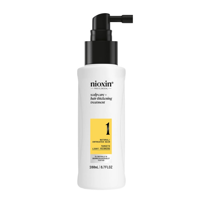 Nioxin Scalp  Hair Thickening System 1 Leave on Treatment  For Natural or Untreated Hair with Light Thinning  68 Fl oz