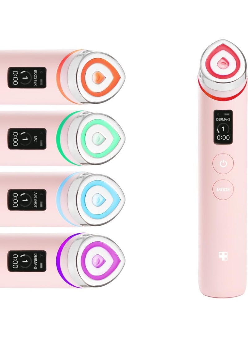 Medicube Age-R Booster Pro Pink | 6-in-1 Real Glass Glow Beauty Massager | Looking Glass Skin | Korean Skin Care - Image 1