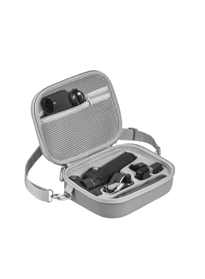 1Pcs for Osmo Mobile 7P Carrying Case, PU Portable Shoulder Bag for DJI OM 7/7P Protective Travel Storage Case Smartphone Gimbal Stabilizer Accessories - Image 4
