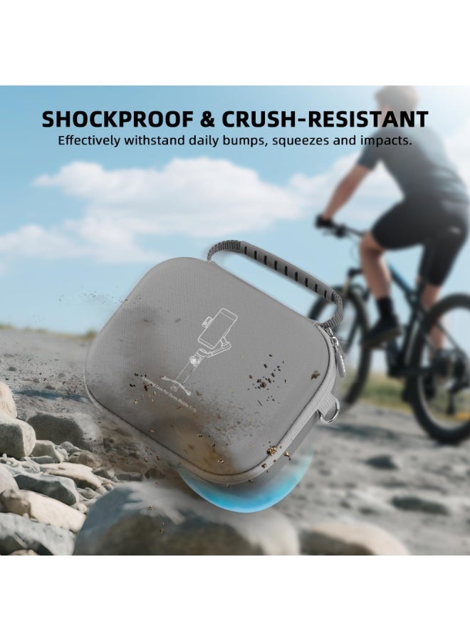 1Pcs for Osmo Mobile 7P Carrying Case, PU Portable Shoulder Bag for DJI OM 7/7P Protective Travel Storage Case Smartphone Gimbal Stabilizer Accessories - Image 5