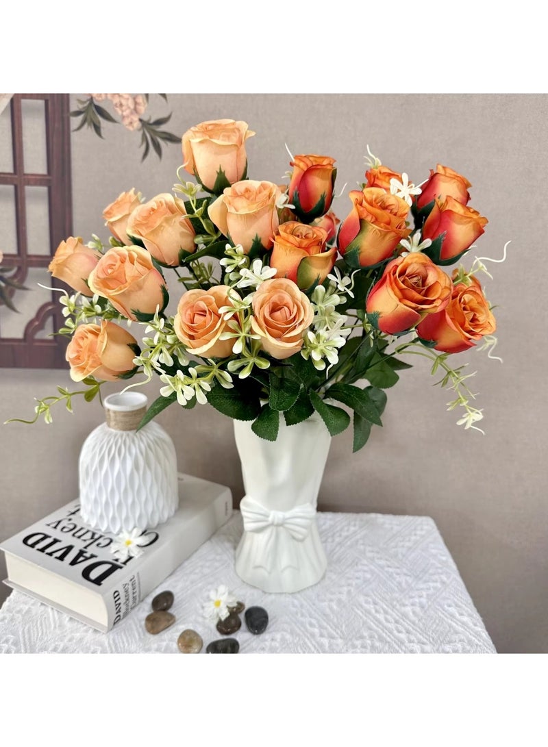 Huitich Artificial Flower Decor for Home, Parties, and Weddings Blue  - Image 3