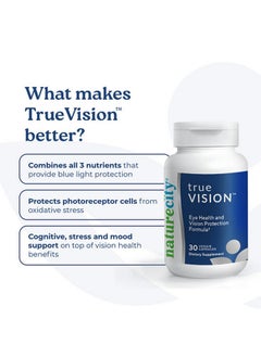 NatureCity True-Vision Eye Health Supplement - Plant-Based Lutein and Zeaxanthin with High Potency Saffron 20mg - Blue Light Potection, Support Central and Night Vision (30 Veggie Capsules) - pzsku/Z8F436016A9FC7C819081Z/45/_/1739864844/068503db-1079-47a6-bd68-cd6091e95456