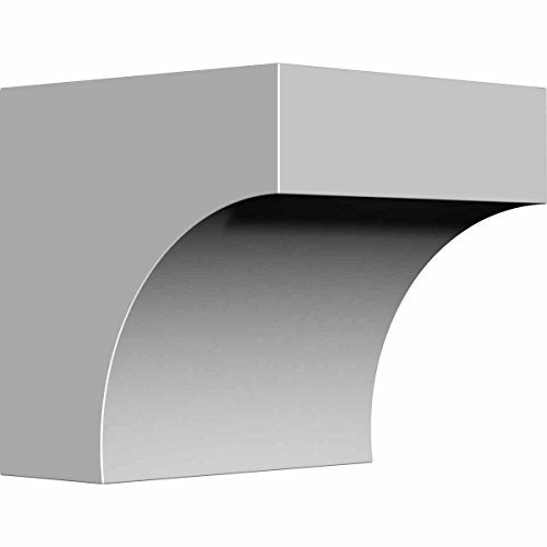 Ekena Millwork BKT05X05X05ST 5-Inch W x 5 1/2-Inch D x 5 1/2-Inch H Stockport Bracket - Image 1