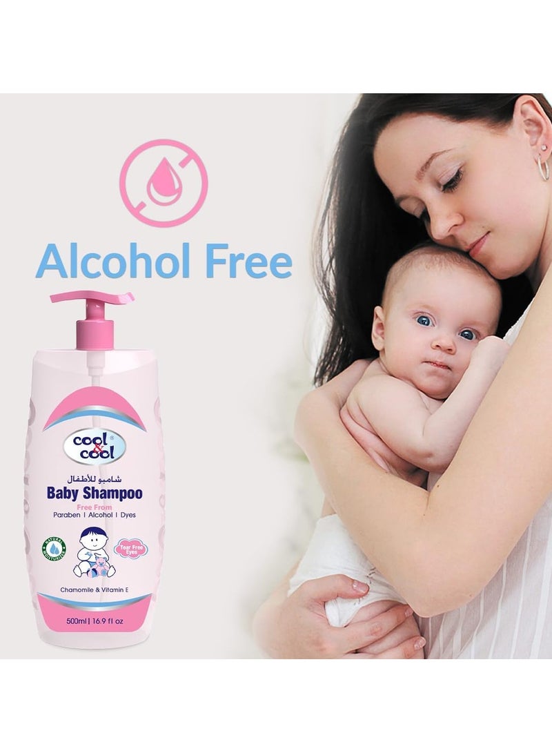 Cool & Cool Baby Shampoo 2 x 500ml - Image 2