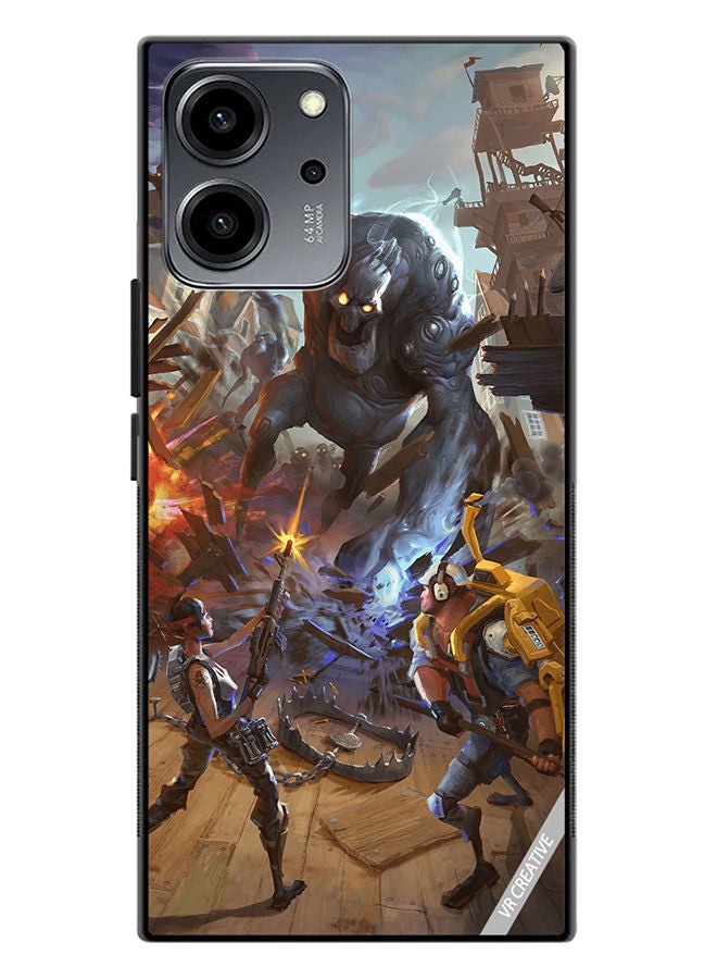 VR CREATIVE Protective Case Cover For Honor 80 SE Fortnite Design Multicolour - Image 1